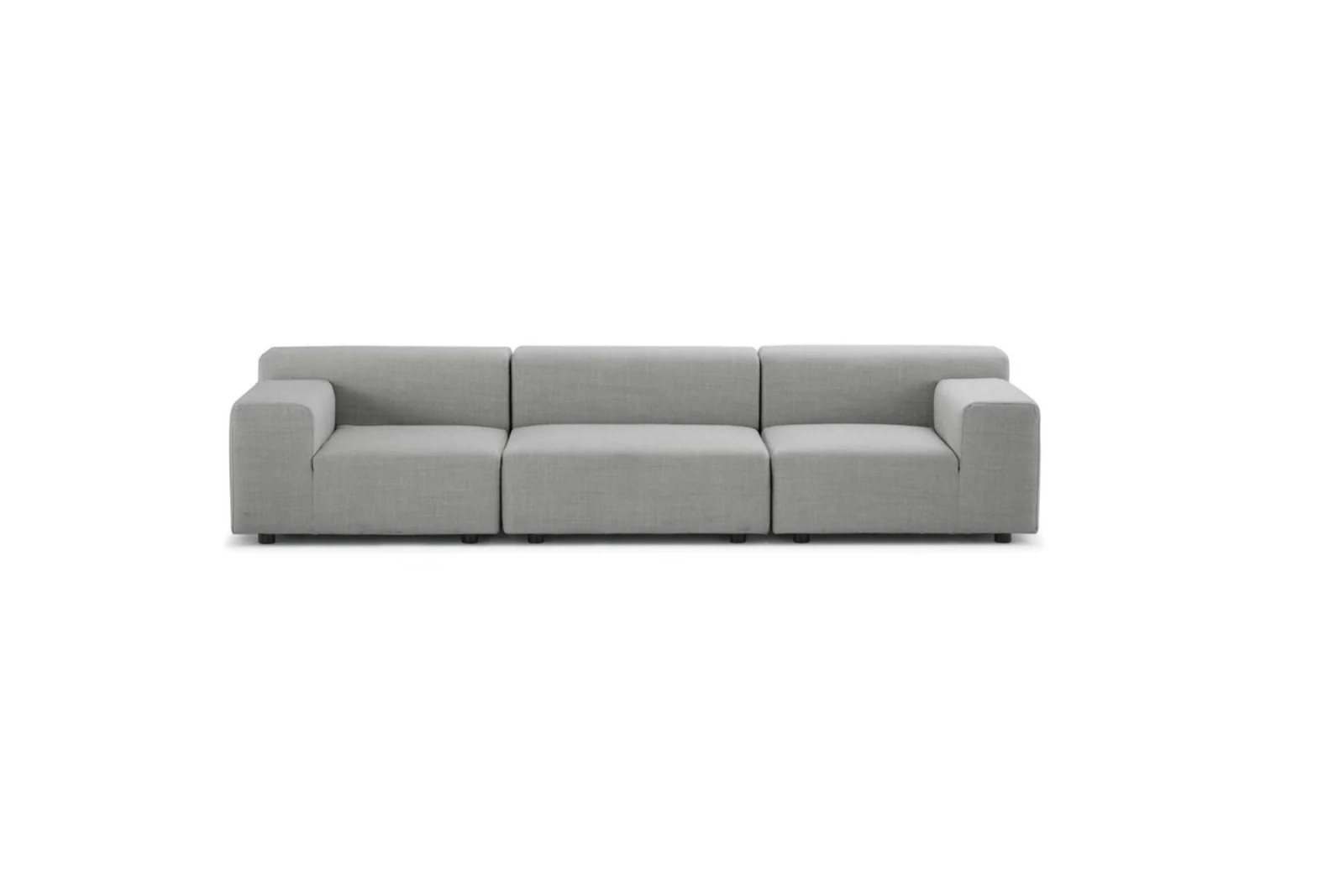 Kartell Plastics | Outdoor 3-Sitzer Sofa Grau | Ausstellungsstück