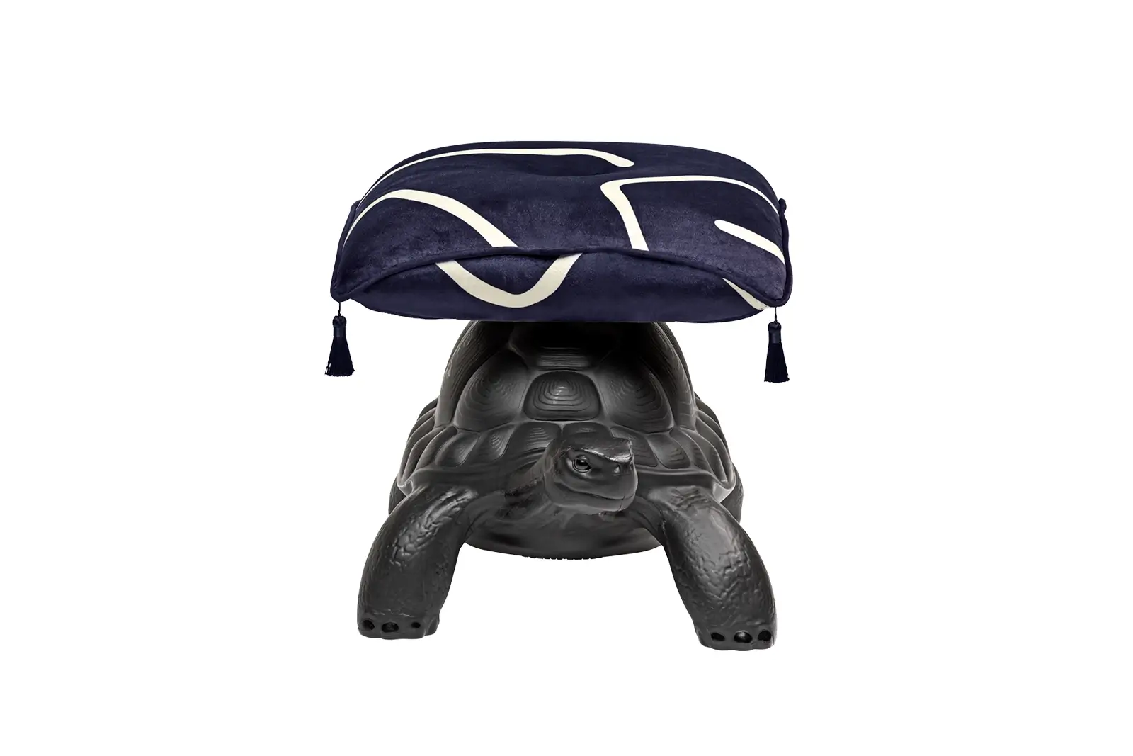 Qeeboo Turtle | Hocker | Black