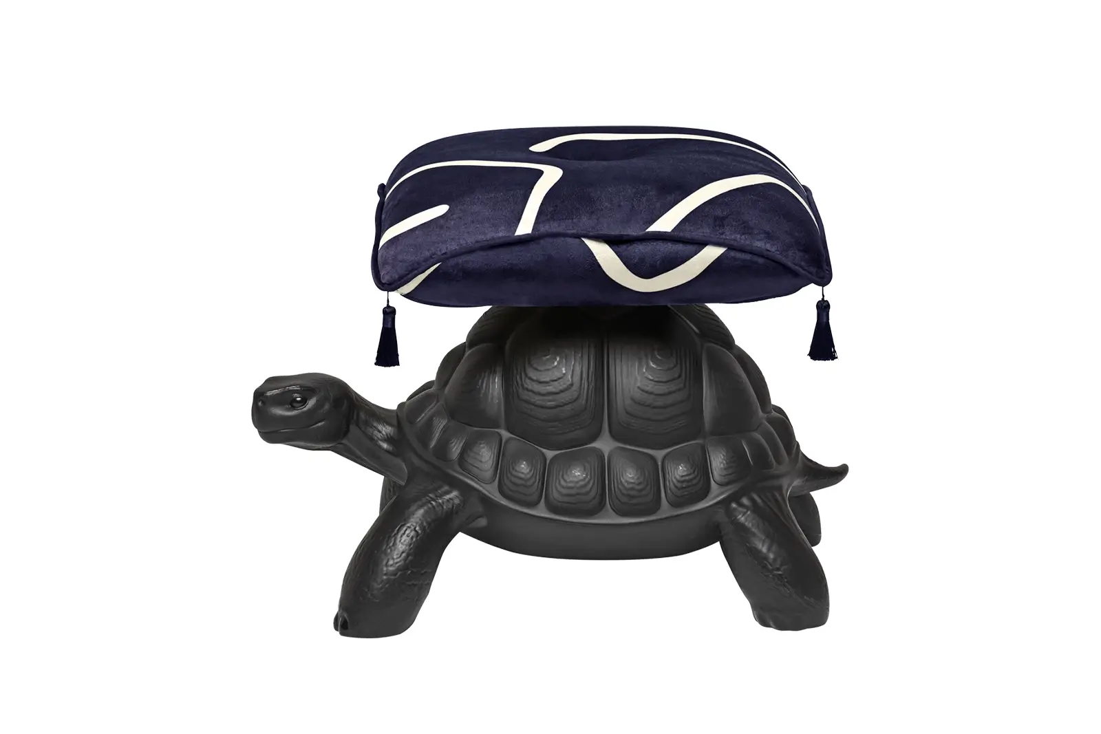 Qeeboo Turtle | Hocker | Black